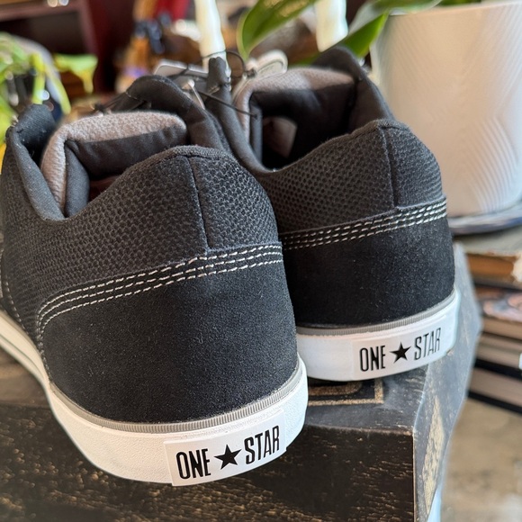 Converse one Star sport Skate VI Sneakers rare 2007 new black and gray leather - Picture 11 of 17